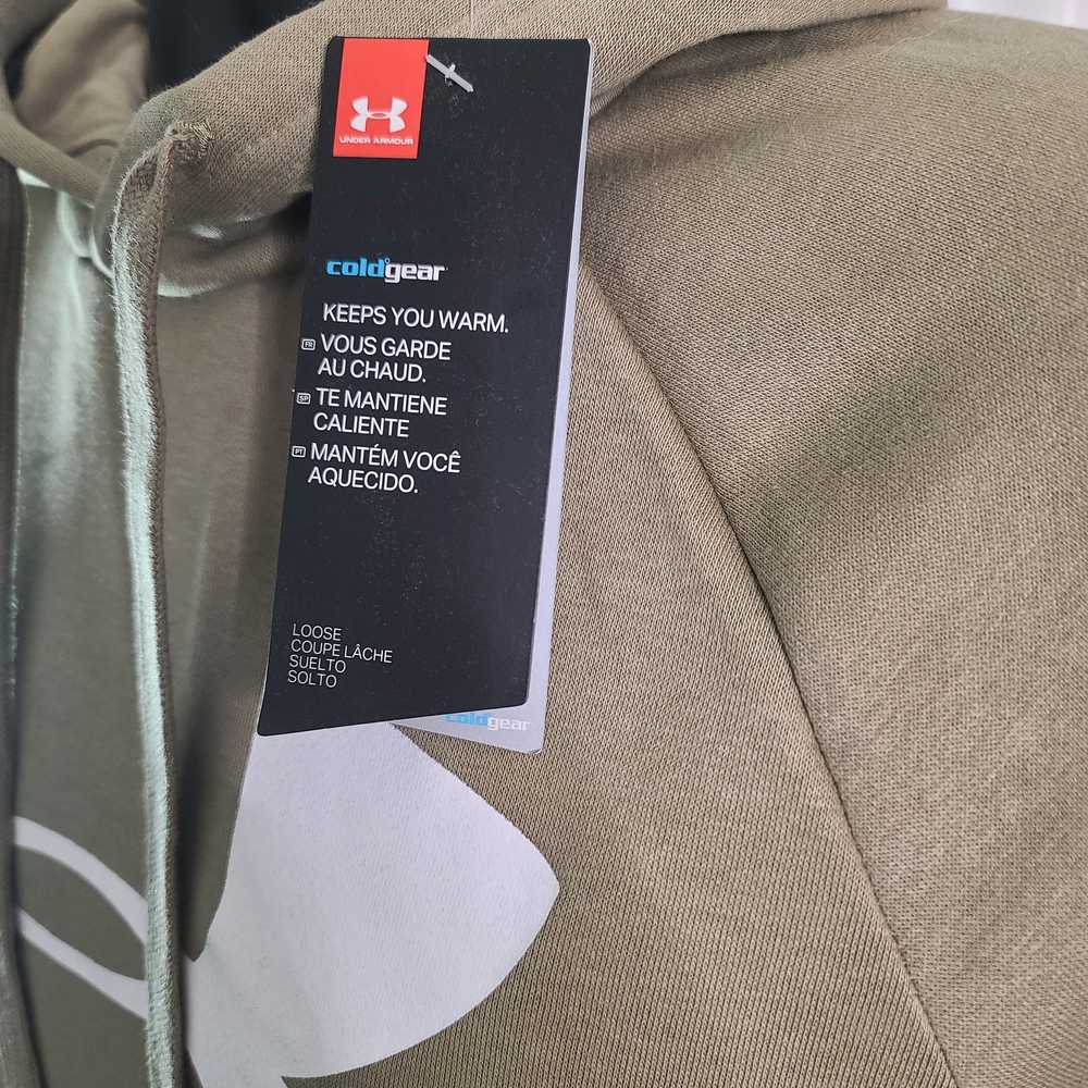 Mens UA Under Armour Hoodie Camo Green Men's Medium NWT - Picture 9 of 9